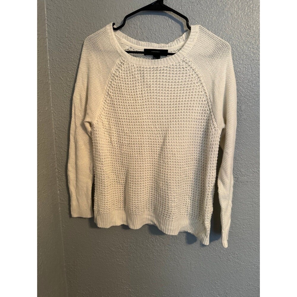 White Casual F21 Sweater